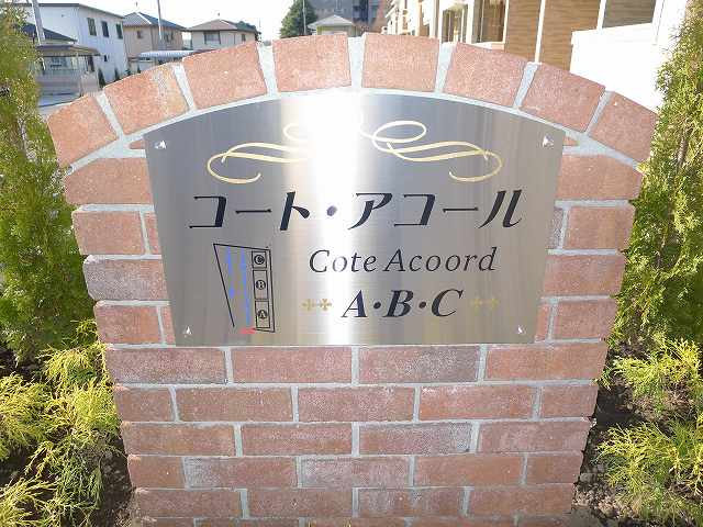 名称板