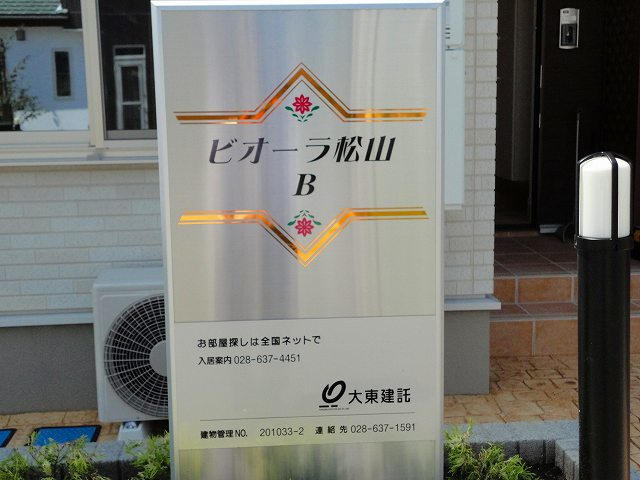 名称板